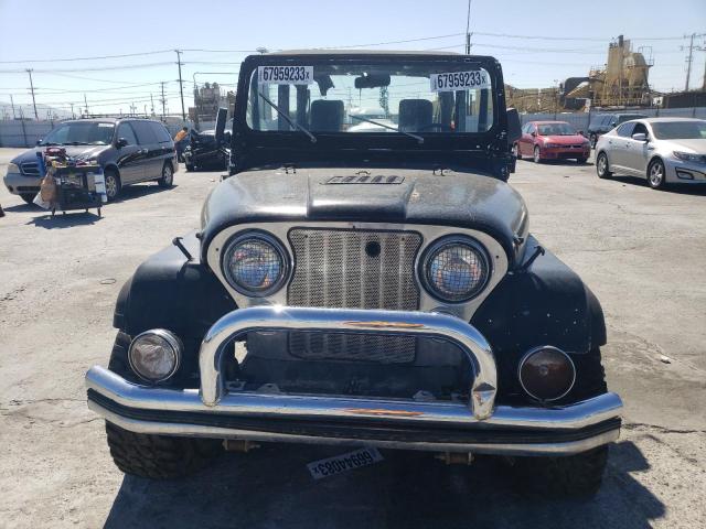 1JCCN87E1CT021178 - 1982 JEEP JEEP CJ7 BLACK photo 5