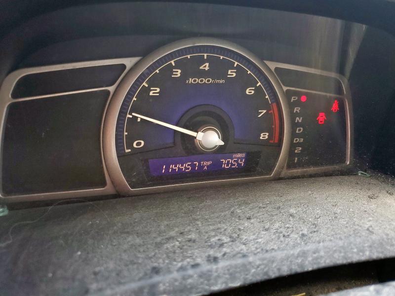 1HGFA16586L015225 - 2006 HONDA CIVIC LX BLACK photo 9