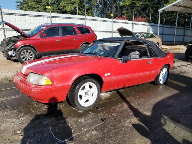 1FACP44M4PF187589 - 1993 FORD MUSTANG LX RED photo 1