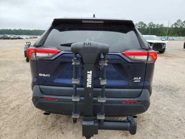 2T3P1RFVXNW265420 - 2022 TOYOTA RAV4 XLE BLUE photo 6