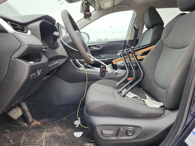 2T3P1RFVXNW265420 - 2022 TOYOTA RAV4 XLE BLUE photo 7