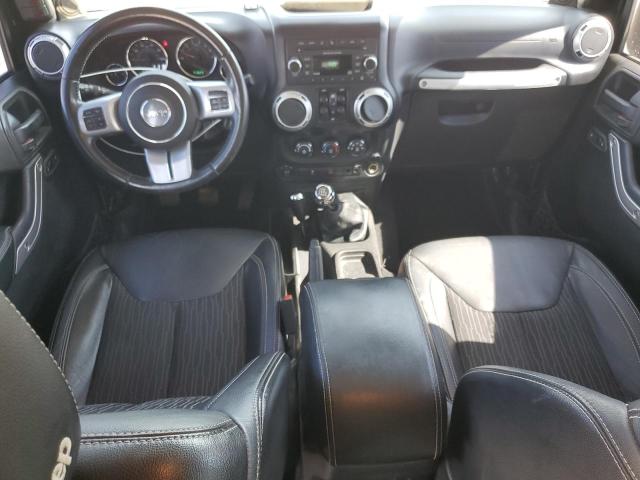 1C4BJWDG8DL615416 - 2013 JEEP WRANGLER U SPORT Սև լուսանկար 8