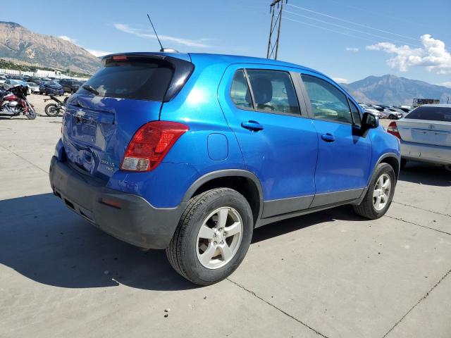 KL7CJPSBXFB184181 - 2015 CHEVROLET TRAX 1LS BLUE photo 3