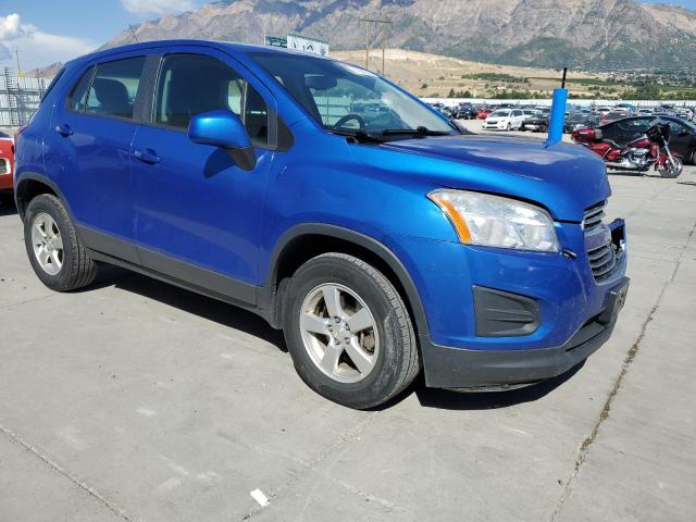 KL7CJPSBXFB184181 - 2015 CHEVROLET TRAX 1LS BLUE photo 4