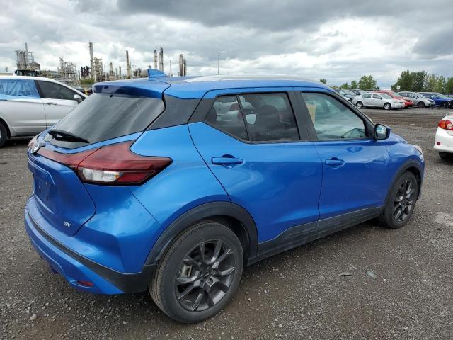 3N1CP5CV7ML526019 - 2021 NISSAN KICKS SV BLUE photo 3