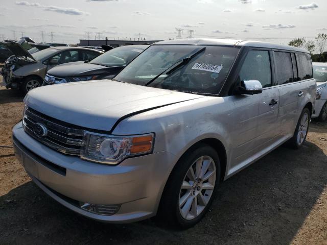 2FMHK6DC7BBD21437 - 2011 FORD FLEX LIMITED GRAY photo 1