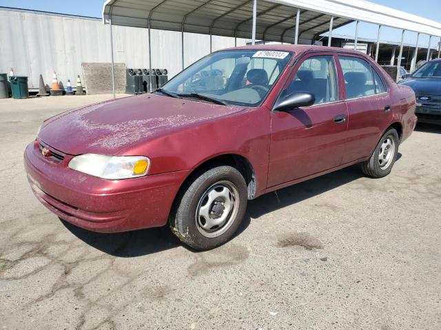 1NXBR12E8XZ285252 - 1999 TOYOTA COROLLA VE BURGUNDY photo 1