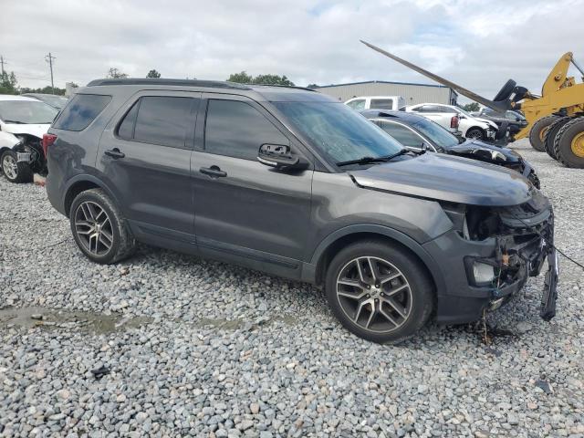 1FM5K8GT3GGD10915 - 2016 FORD EXPLORER SPORT 石墨色 照片 4