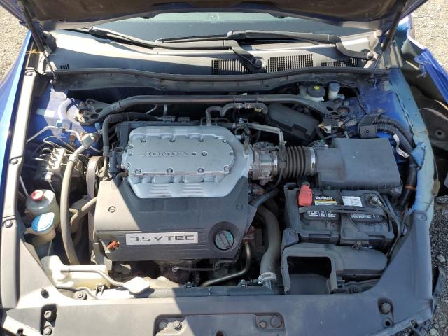 1HGCS2A88AA003264 - 2010 HONDA ACCORD EXL ლურჯი ფოტო 11