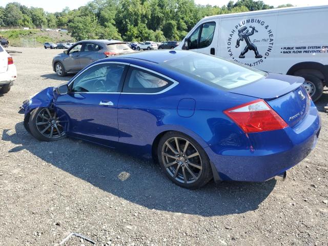 1HGCS2A88AA003264 - 2010 HONDA ACCORD EXL ლურჯი ფოტო 2