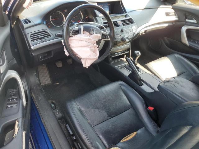 1HGCS2A88AA003264 - 2010 HONDA ACCORD EXL ლურჯი ფოტო 8