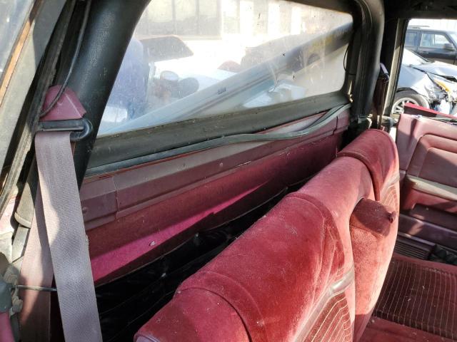 1B7FL69X1KS155510 - 1989 DODGE DAKOTA SPORT MAROON photo 10