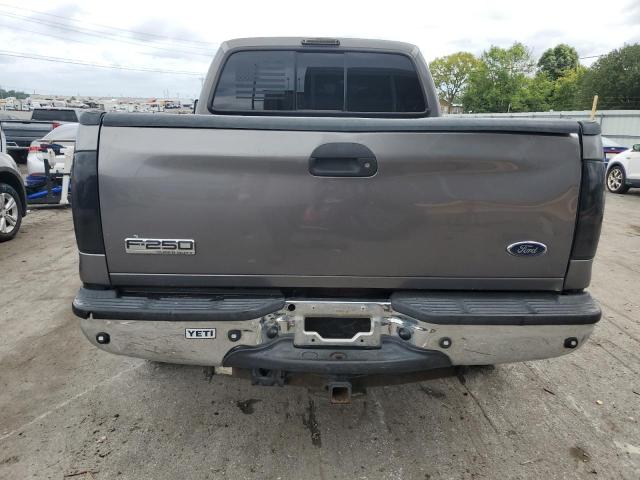 1FTSW21P87EA92602 - 2007 FORD F250 SUPER DUTY GRAY photo 6