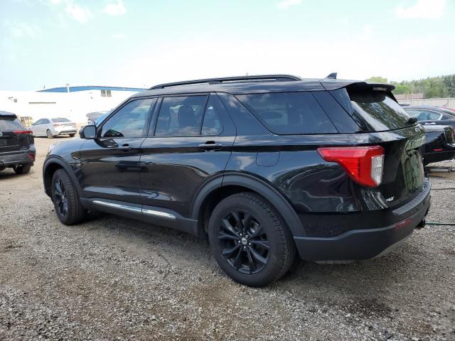 1FMSK8DH6LGB86992 - 2020 FORD EXPLORER XLT 黑色 照片 2