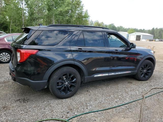 1FMSK8DH6LGB86992 - 2020 FORD EXPLORER XLT 黑色 照片 3