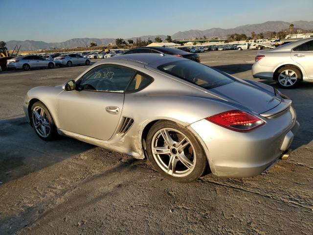 WP0AA29849U761111 - 2009 PORSCHE CAYMAN SILVER photo 2