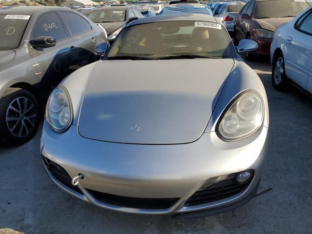 WP0AA29849U761111 - 2009 PORSCHE CAYMAN SILVER photo 5