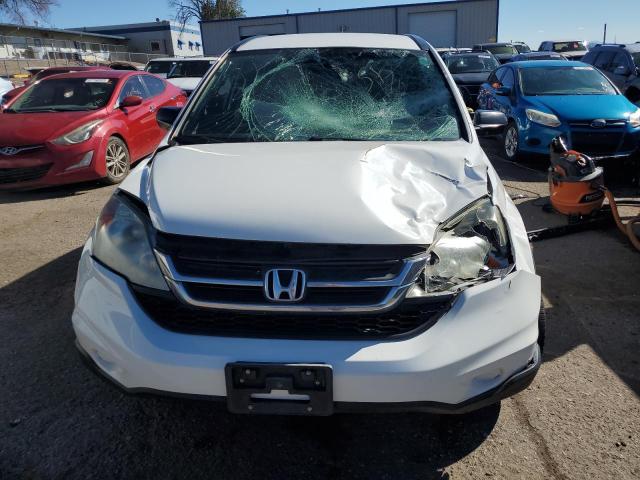 5J6RE4H42BL100801 - 2011 HONDA CR-V SE WHITE photo 5