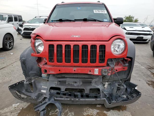 1J4GK48K63W585216 - 2003 JEEP LIBERTY SPORT RED photo 5