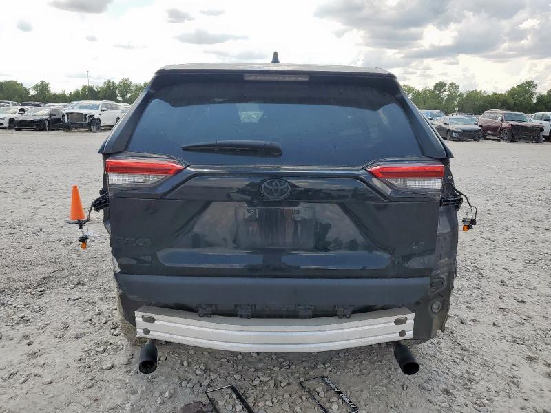 2T3H1RFV9NW204130 - 2022 TOYOTA RAV4 LE BLACK photo 6