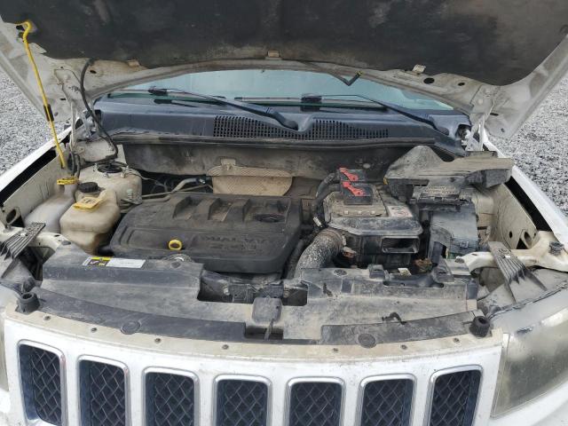 1C4NJCBB3ED650427 - 2014 JEEP COMPASS SPORT WHITE photo 12