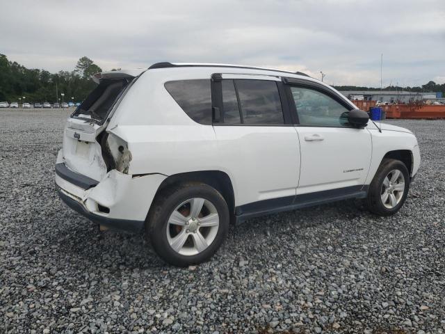 1C4NJCBB3ED650427 - 2014 JEEP COMPASS SPORT WHITE photo 3