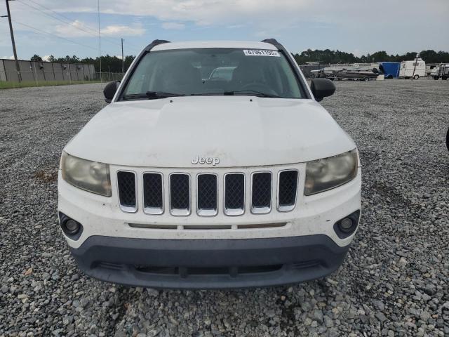 1C4NJCBB3ED650427 - 2014 JEEP COMPASS SPORT WHITE photo 5