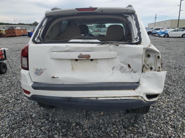 1C4NJCBB3ED650427 - 2014 JEEP COMPASS SPORT WHITE photo 6