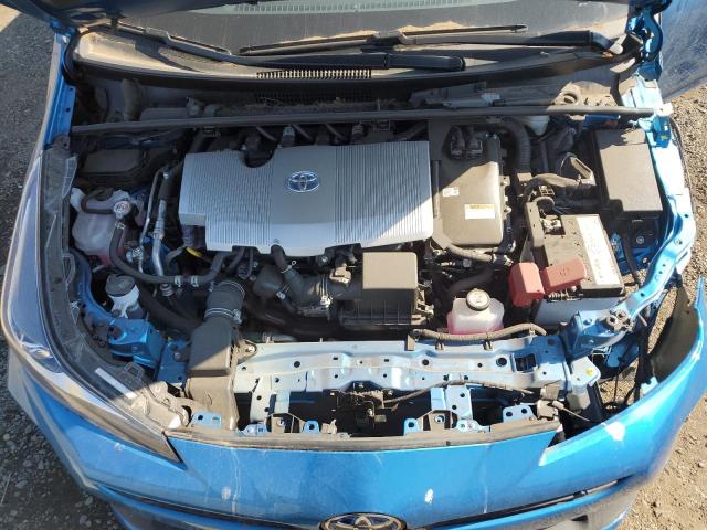 JTDL9MFUXN3032447 - 2022 TOYOTA PRIUS LE BLUE photo 11