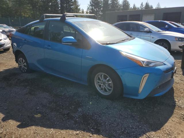 JTDL9MFUXN3032447 - 2022 TOYOTA PRIUS LE BLUE photo 4