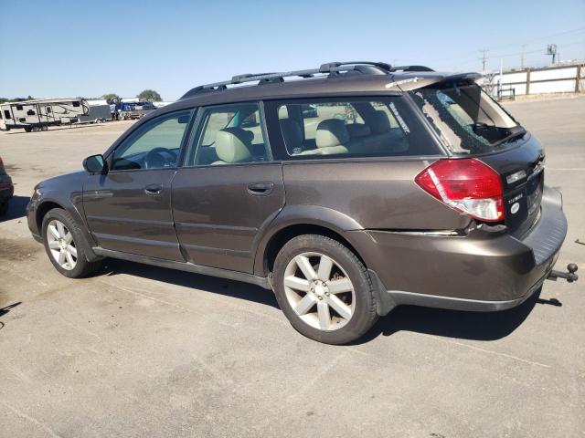 4S4BP61C387306849 - 2008 SUBARU OUTBACK 2.5I BROWN photo 2