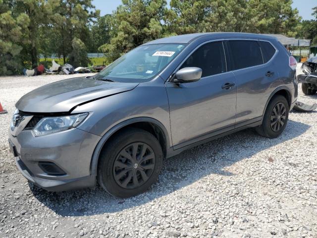 KNMAT2MT4GP671409 - 2016 NISSAN ROGUE S GRAY photo 1