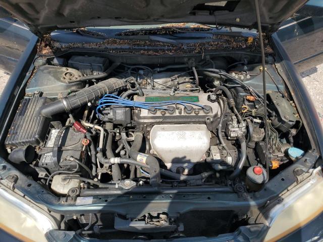 1HGCG6676XA065201 - 1999 HONDA ACCORD EX GREEN photo 11