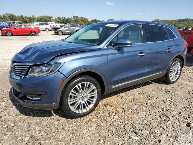 2LMPJ8LR8JBL47905 - 2018 LINCOLN MKX RESERVE أزرق صورة 1