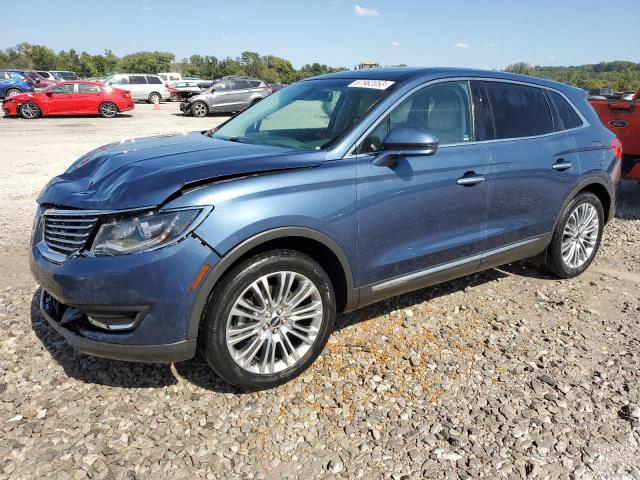 2LMPJ8LR8JBL47905 - 2018 LINCOLN MKX RESERVE BLUE photo 1