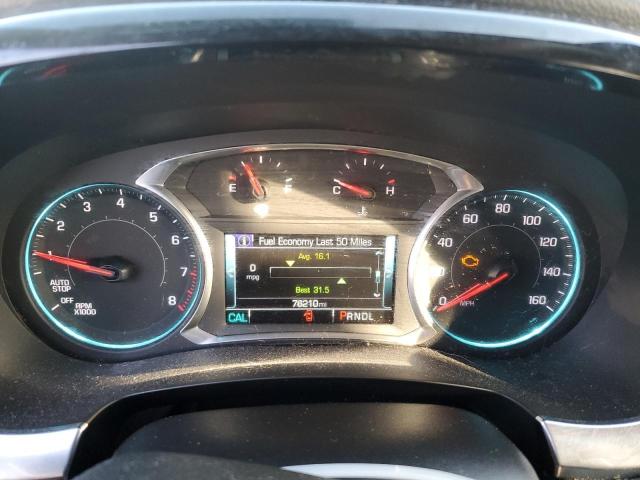 1GNERGKW8KJ105766 - 2019 CHEVROLET TRAVERSE LT 棕色 照片 9