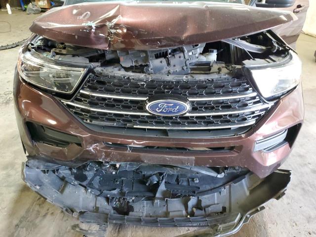 1FMSK8DH3LGC25036 - 2020 FORD EXPLORER XLT Bordeaux Foto 12