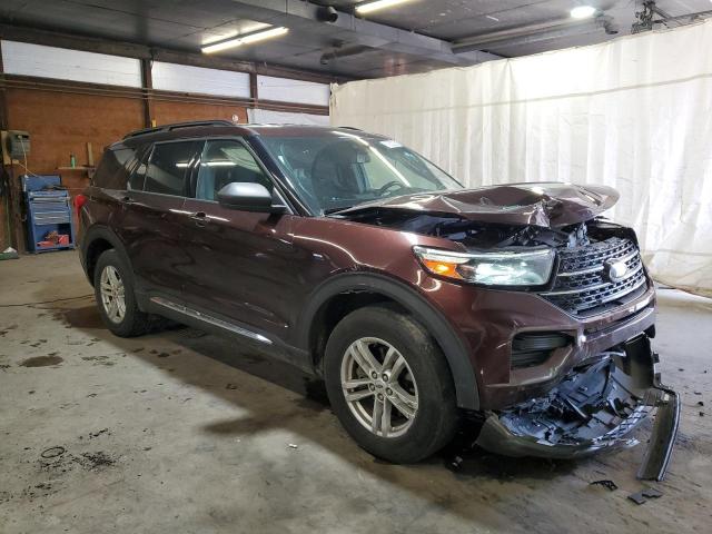 1FMSK8DH3LGC25036 - 2020 FORD EXPLORER XLT Bordeaux Foto 4