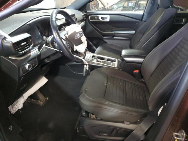 1FMSK8DH3LGC25036 - 2020 FORD EXPLORER XLT Bordeaux Foto 7