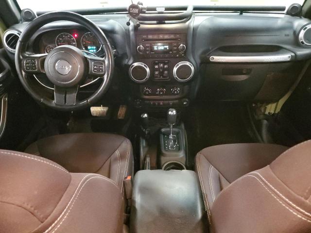 1C4BJWEG9DL543317 - 2013 JEEP WRANGLER U SAHARA მწვანე ფოტო 8