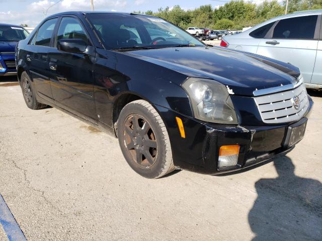 1G6DM57T470172676 - 2007 CADILLAC CTS BLACK photo 4