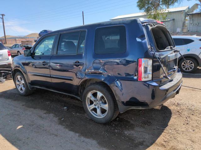 5FNYF4H41DB085423 - 2013 HONDA PILOT EX 蓝色 照片 2