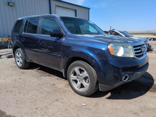 5FNYF4H41DB085423 - 2013 HONDA PILOT EX 蓝色 照片 4