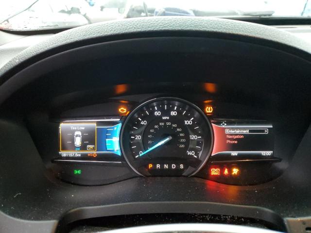 1FM5K8GT2GGB41437 - 2016 FORD EXPLORER SPORT Қара фото 9