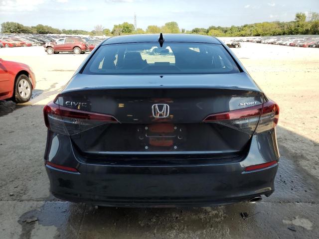 2HGFE2F57SH518519 - 2025 HONDA CIVIC SPORT GRAY photo 6