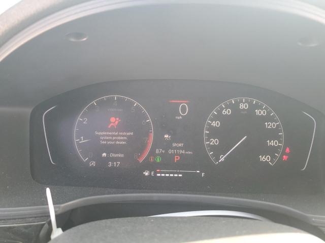 2HGFE2F57SH518519 - 2025 HONDA CIVIC SPORT GRAY photo 9