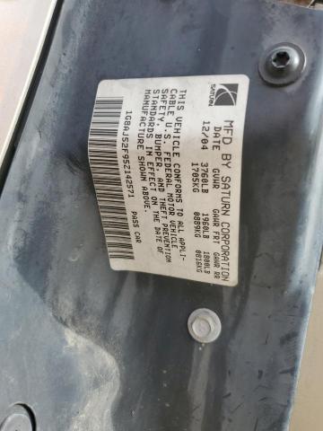 1G8AJ52F95Z142571 - 2005 SATURN ION LEVEL 2 金色 照片 12