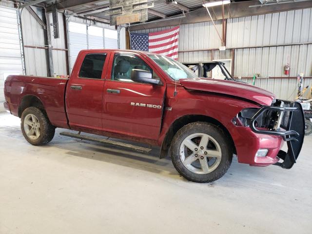 1C6RD7FT5CS297451 - 2012 DODGE RAM 1500 ST MAROON photo 4