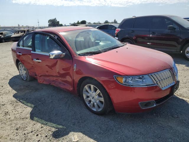 3LNHL2GC1CR828323 - 2012 LINCOLN MKZ RED photo 4