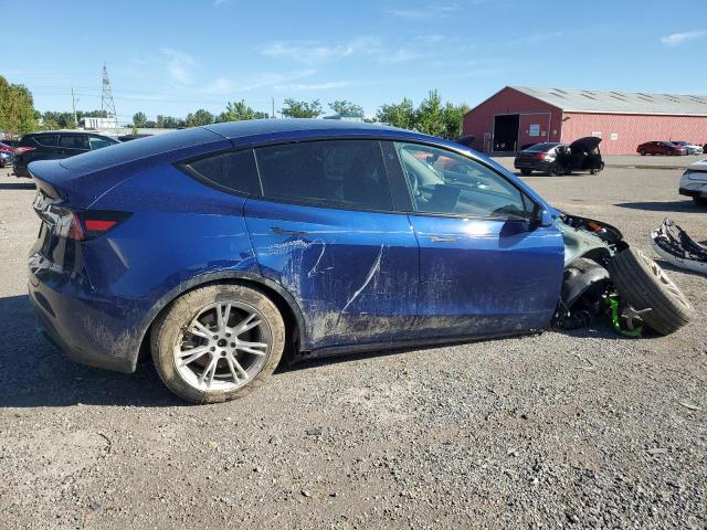 LRWYGDEE2PC136887 - 2023 TESLA MODEL Y Niebieski zdjęcie 3